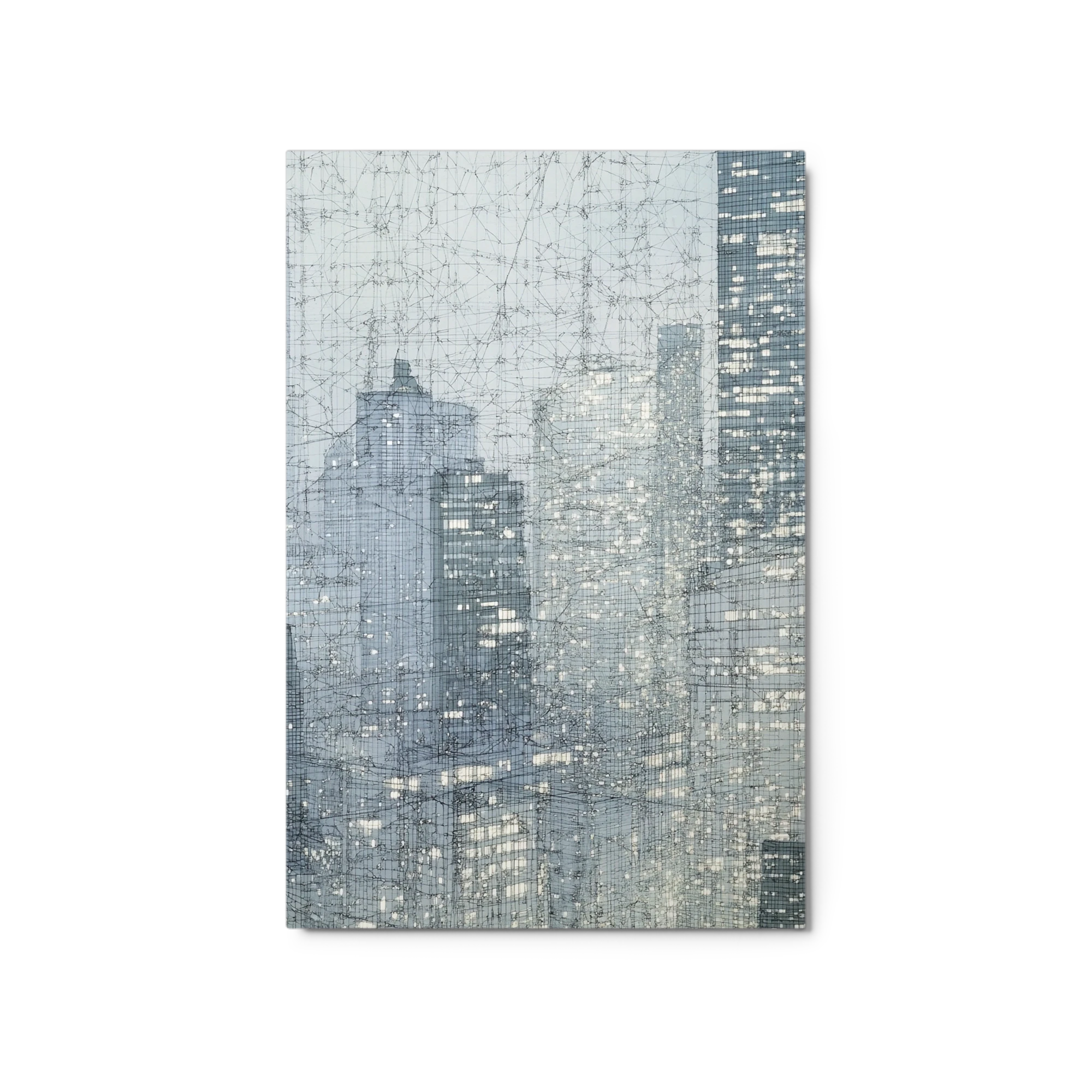 Abstract Cityscape with Skyscrapers