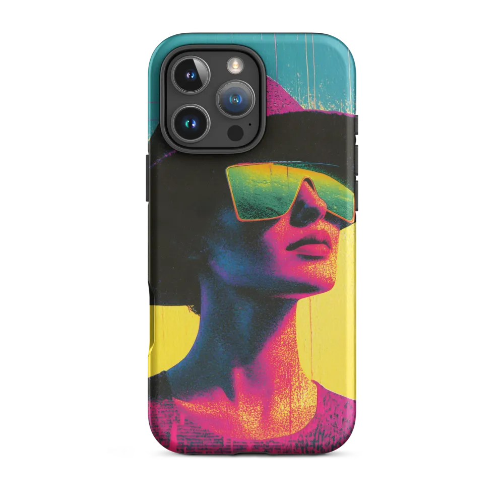 Vibrant Pop Art Portrait | Phone Case