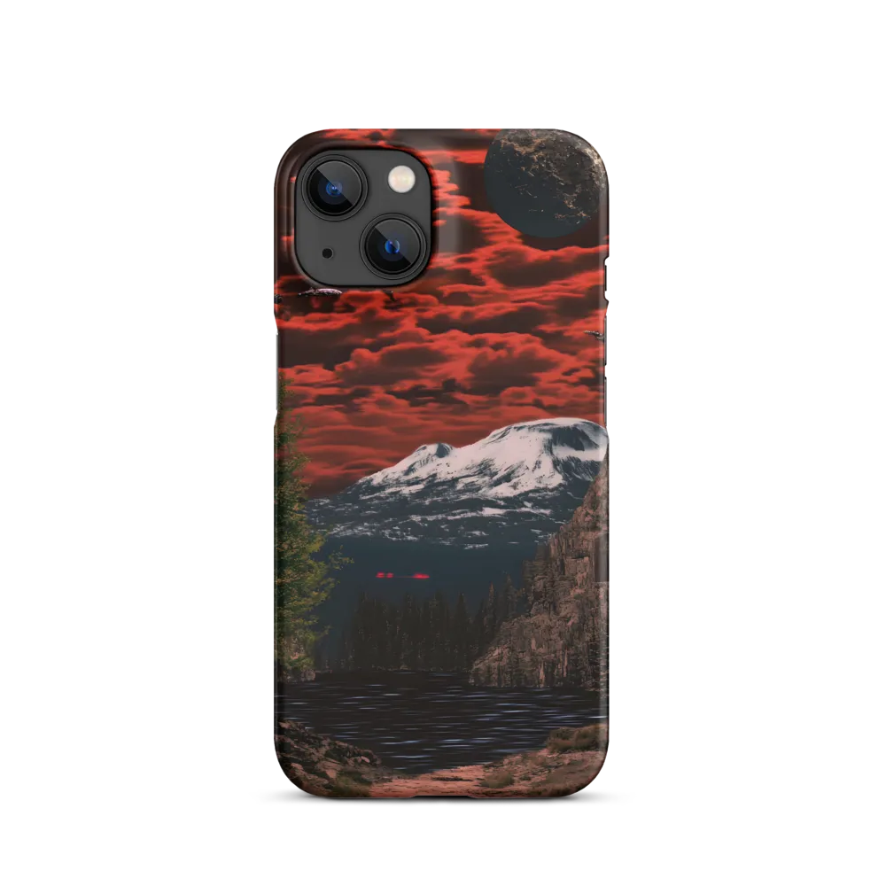 Surreal Red Sky Landscape | Phone Case