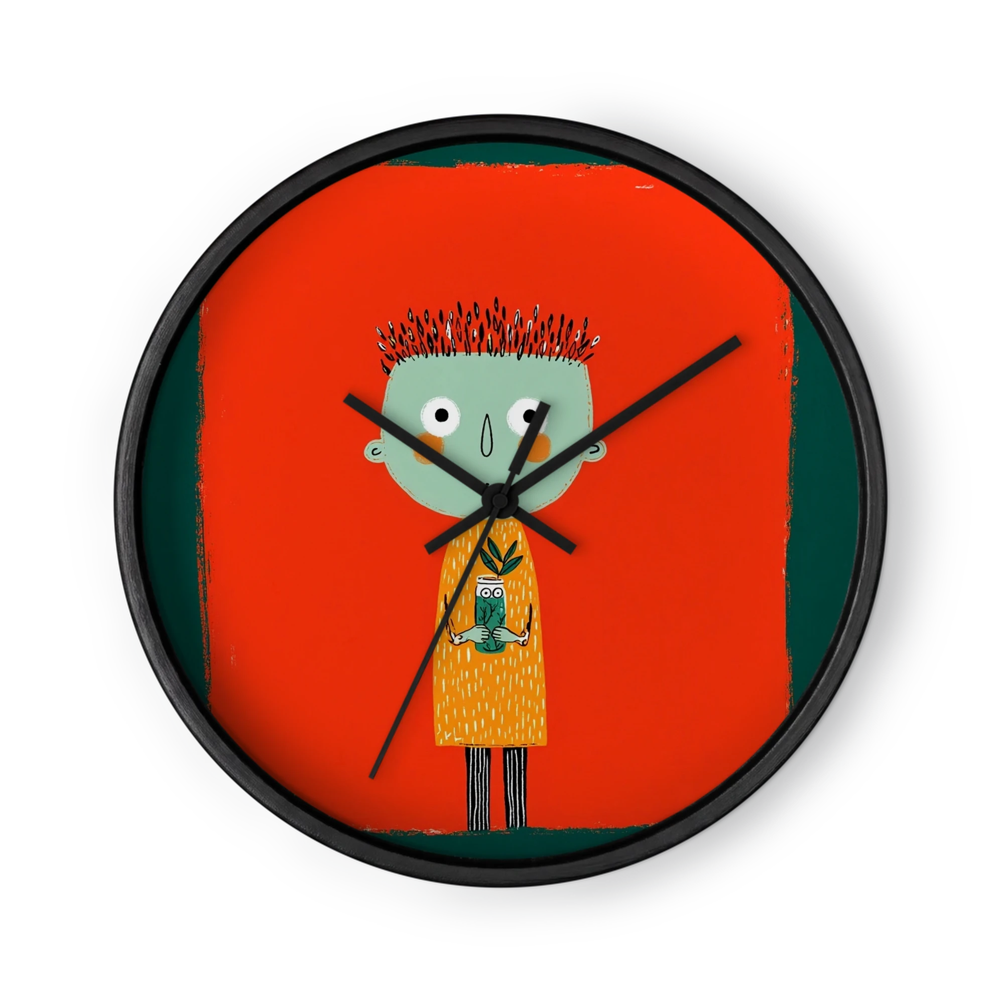 Boy with Plant Jar
