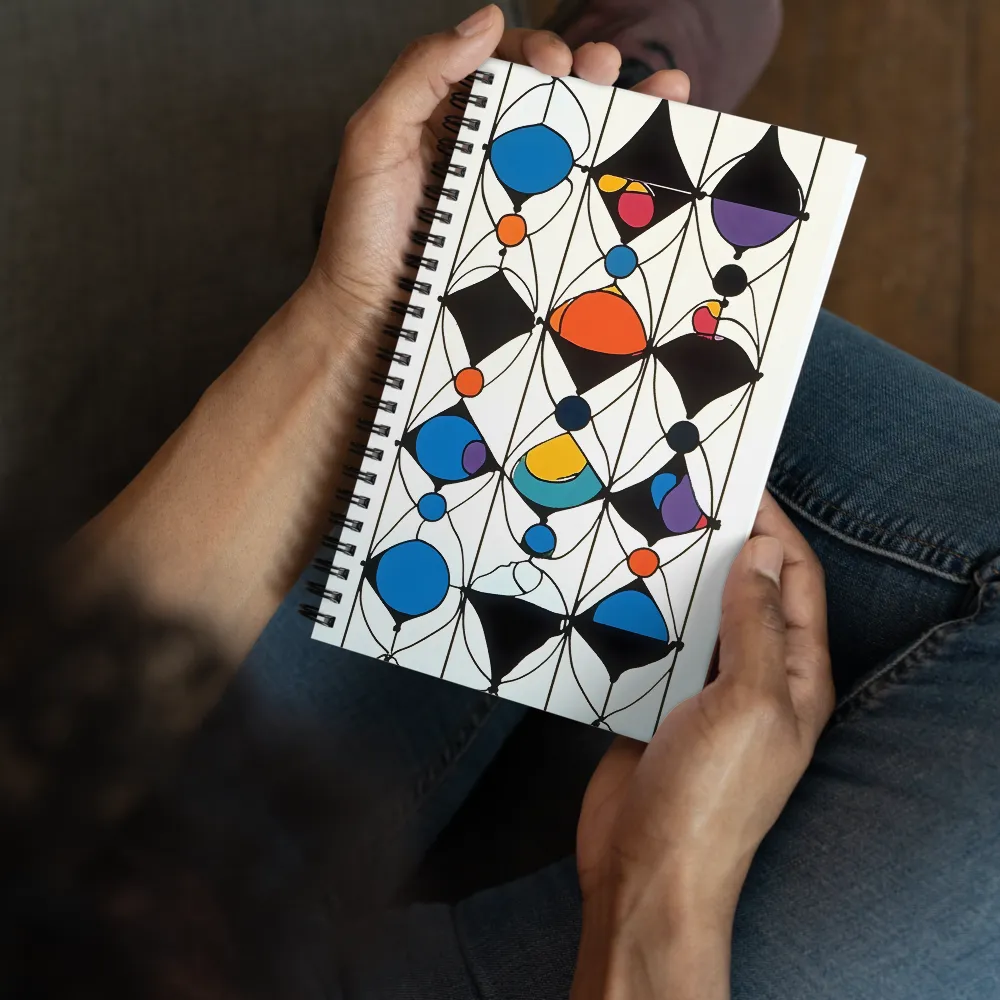 Interlocking Forms 
 Spiral Notebook | 140 pages