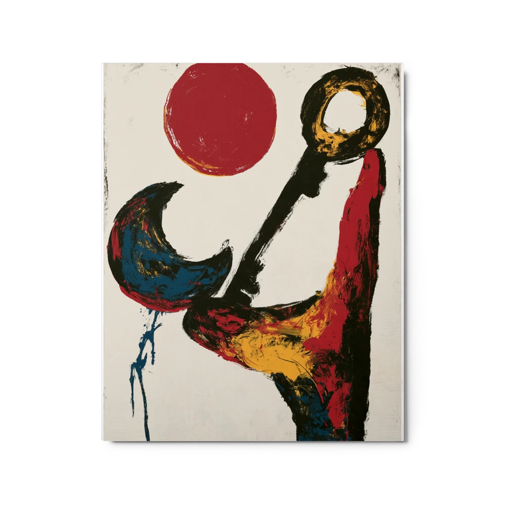 The Key and the Red Sun | Art Print