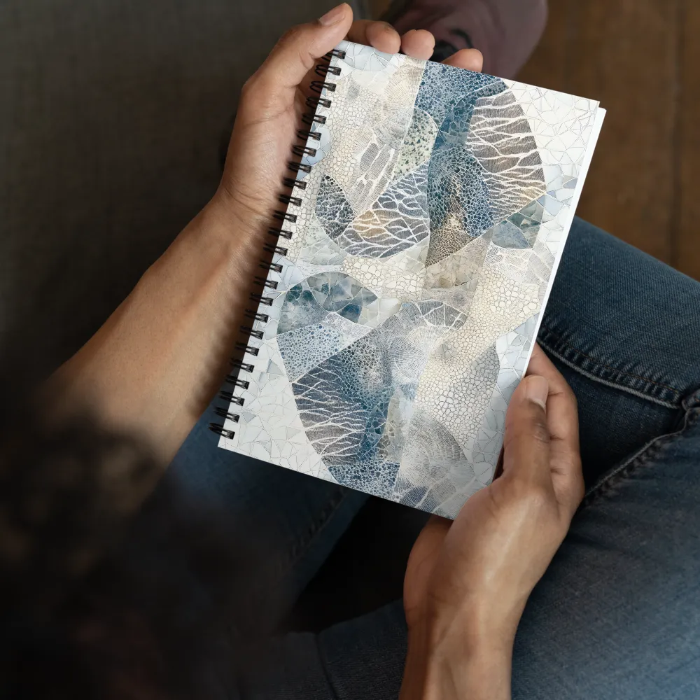 Abstract Mosaic Textures 
 Spiral Notebook | 140 pages