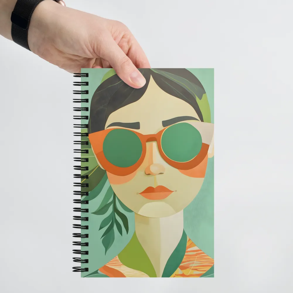Tropical Gaze 
 Spiral Notebook | 140 pages