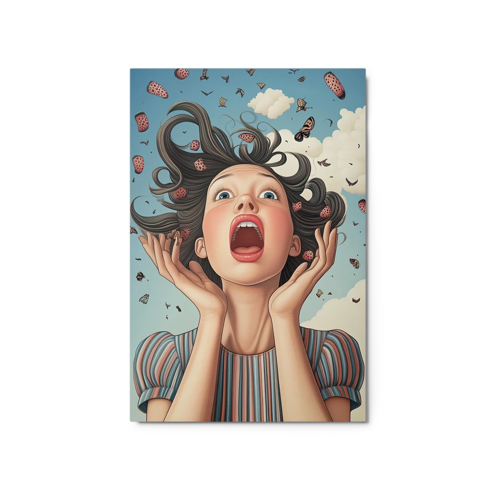 Skyward Scream | Art Print