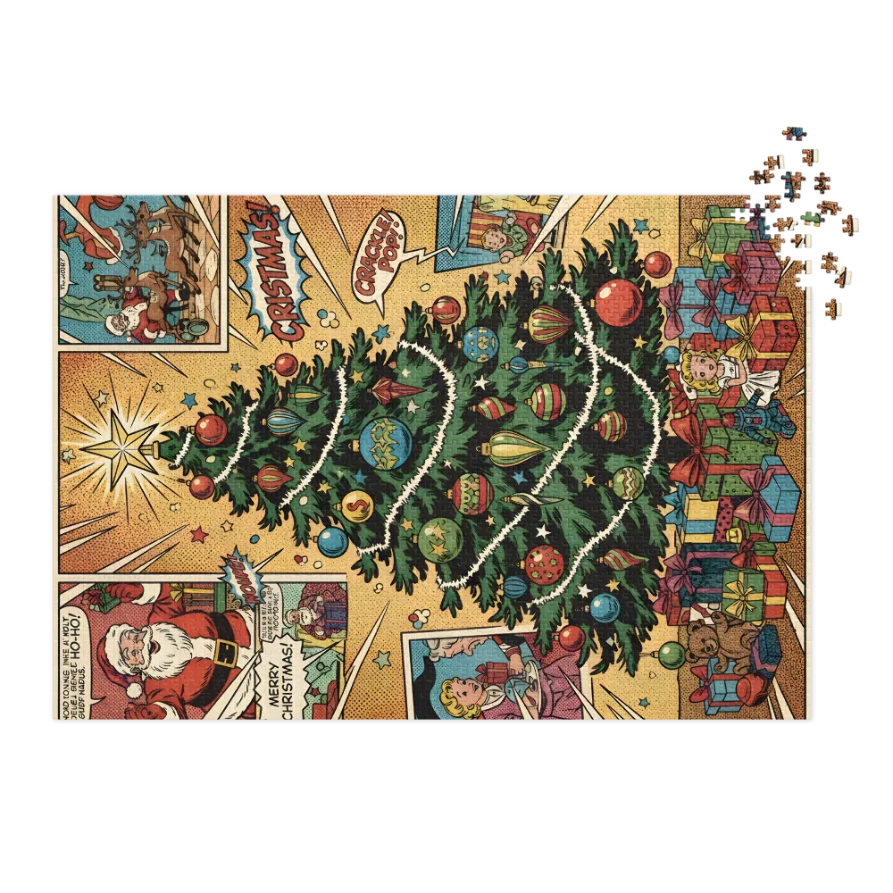 Comic Christmas Tree