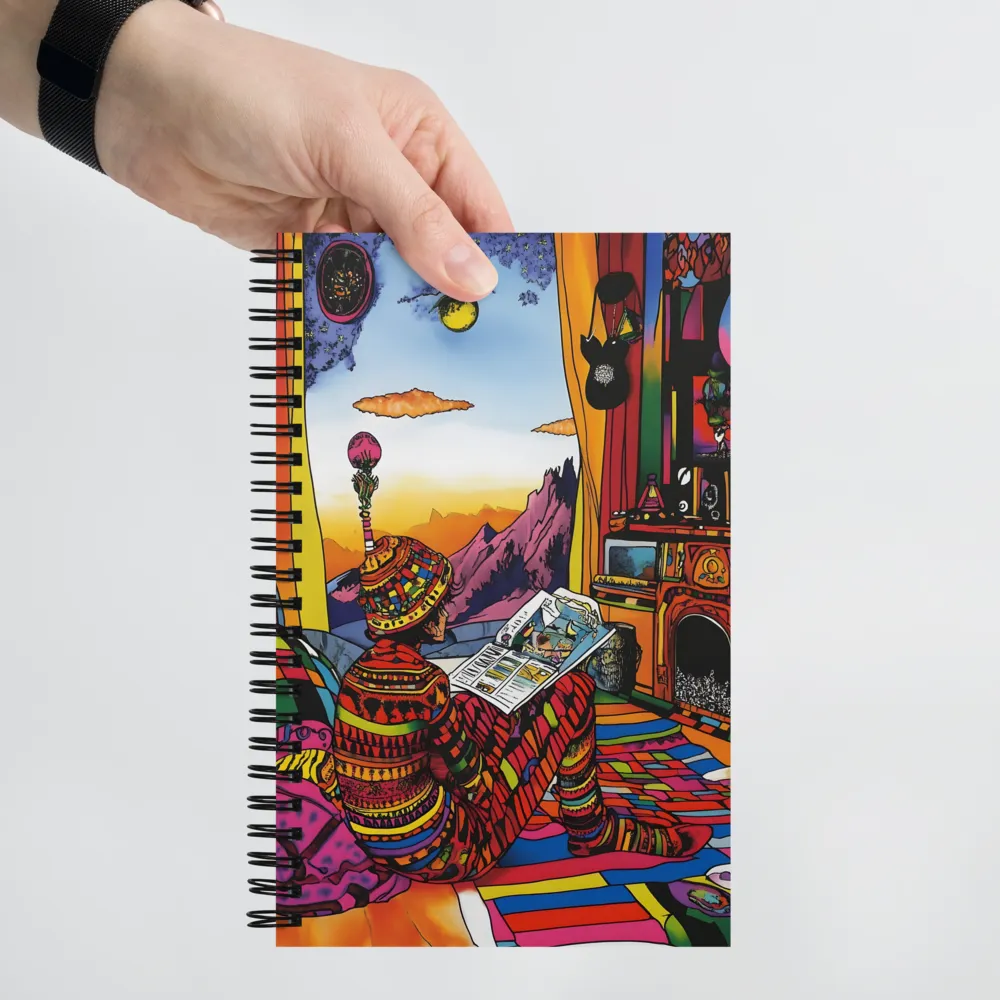 A Window to Another World 
 Spiral Notebook | 140 pages