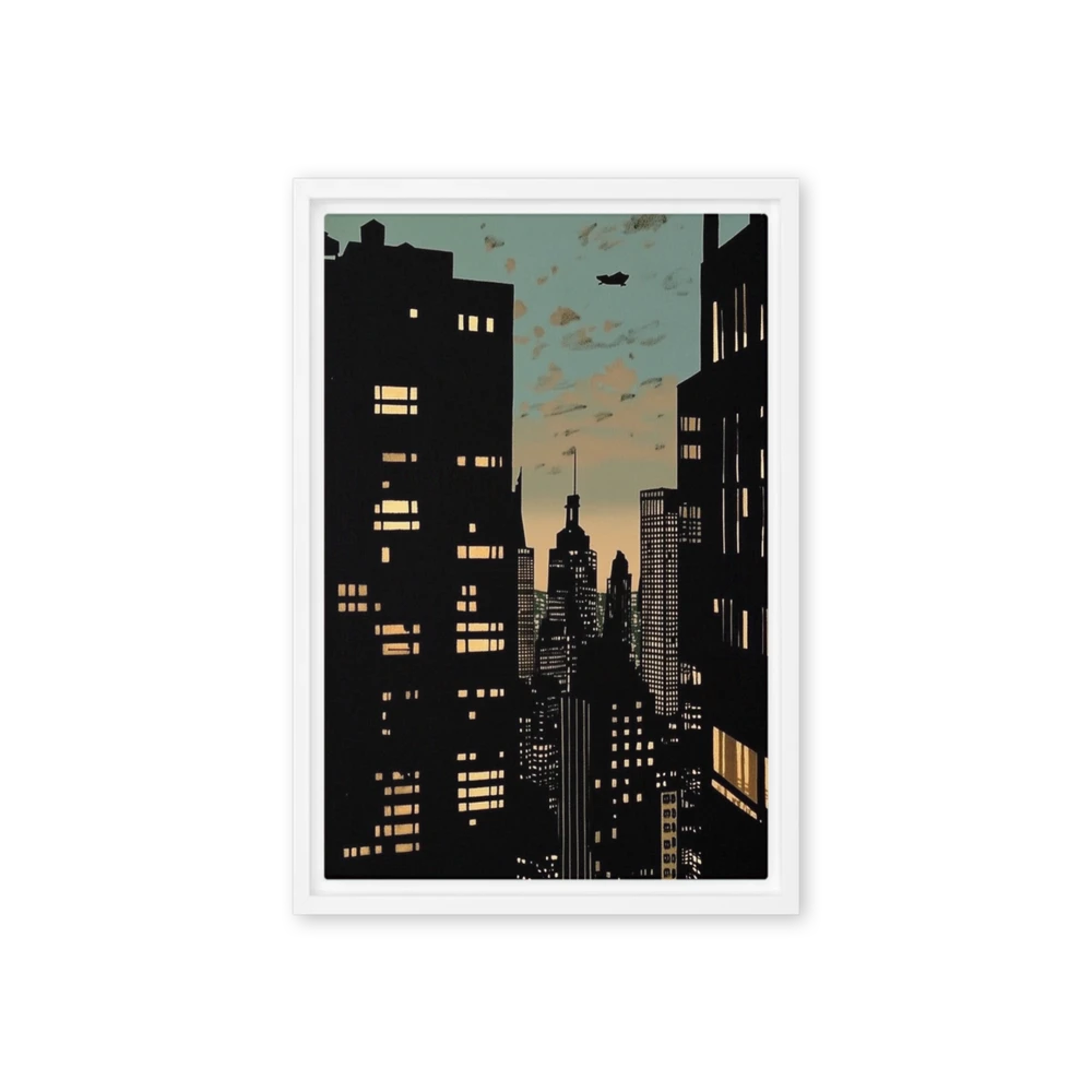 Neo-Noir Cityscape | Art Print