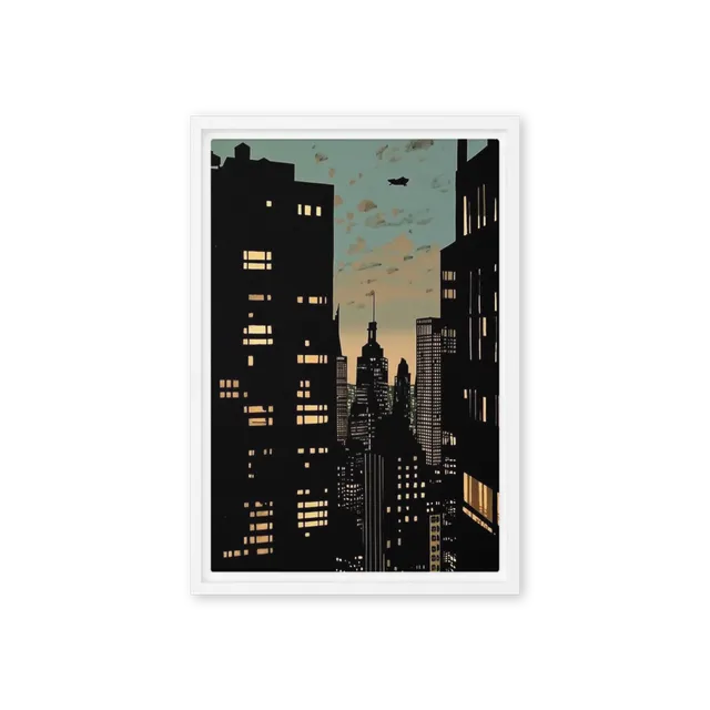 Neo-Noir Cityscape | Art Print