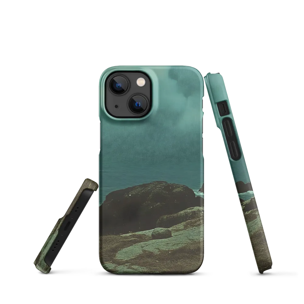 Rocky Shoreline and Dramatic Sky | Phone Case