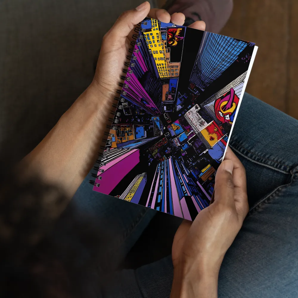 Urban Chromatic Ascent 
 Spiral Notebook | 140 pages