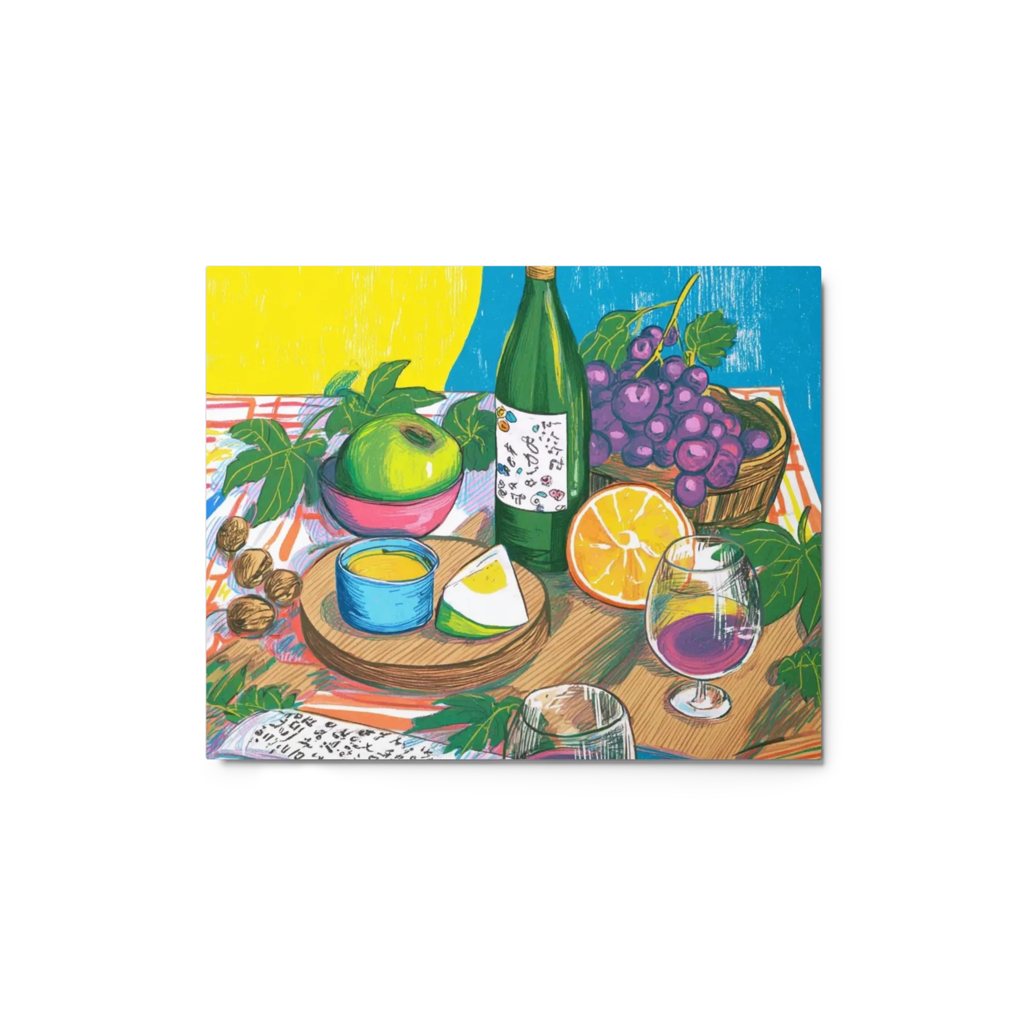 Tabletop Harvest 
 Canvas | 12″x 16″
