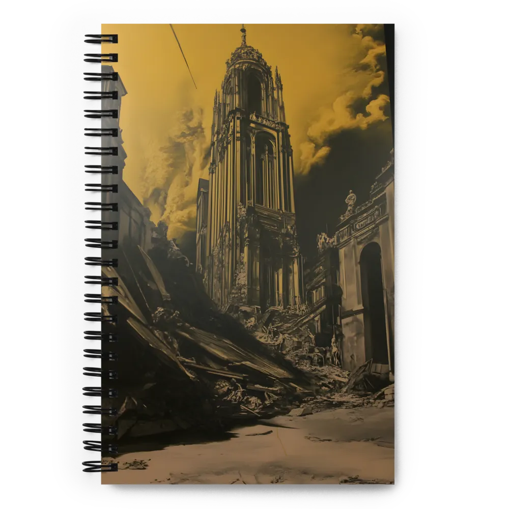 Echoes of a Fallen Empire 
 Spiral Notebook | 140 pages