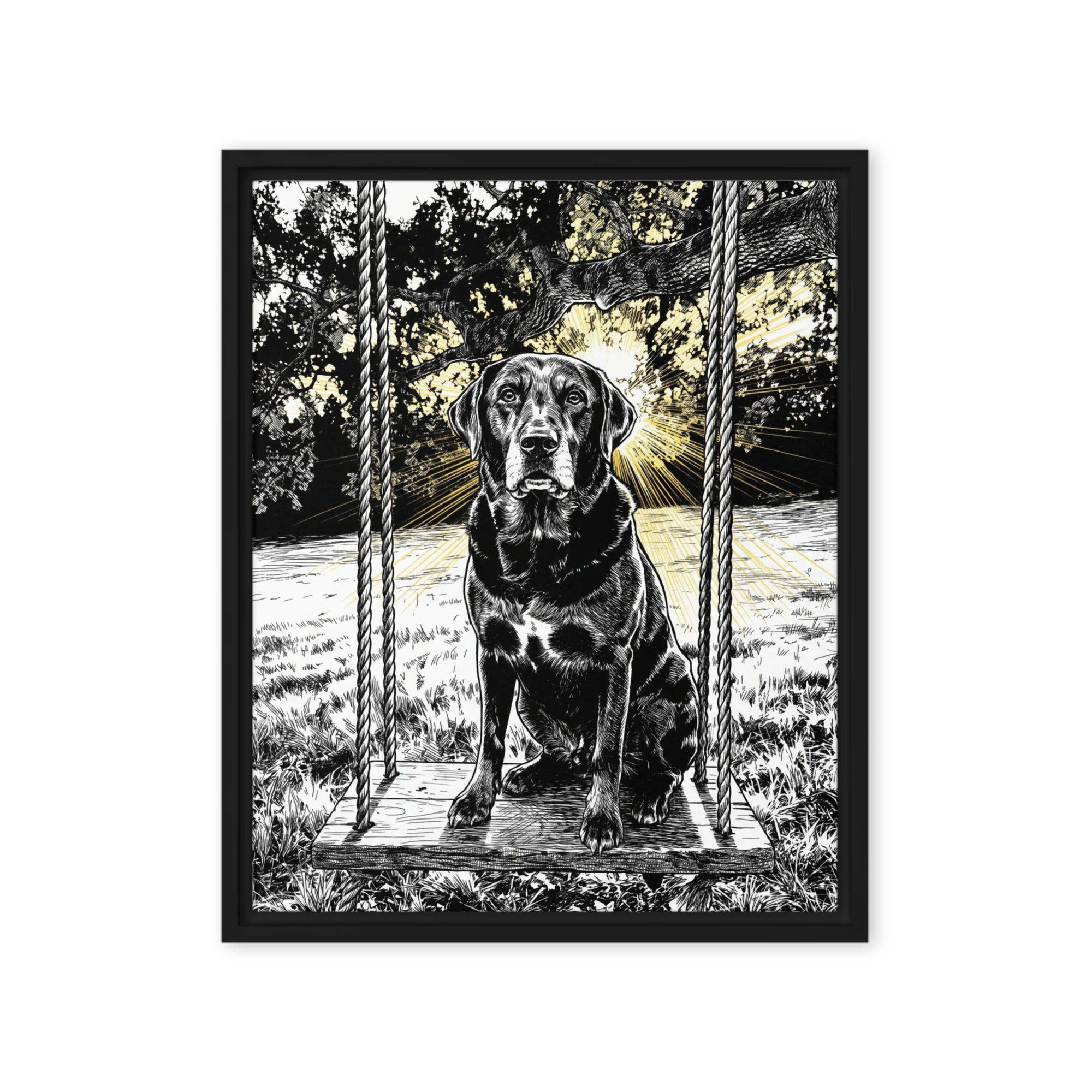 Pet Portrait — Pulp Noir
