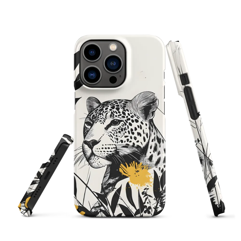 Leopard in the Leaves | Phone Case