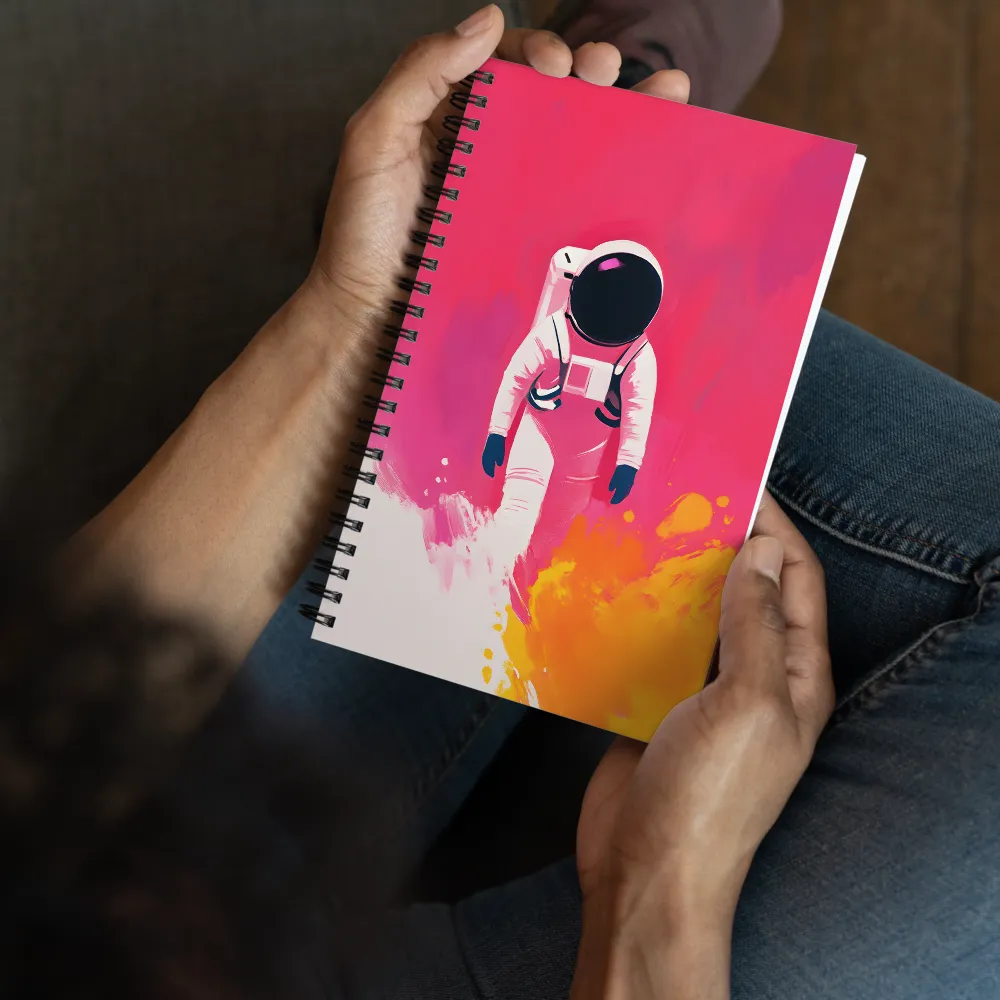 Cosmic Stroll 
 Spiral Notebook | 140 pages