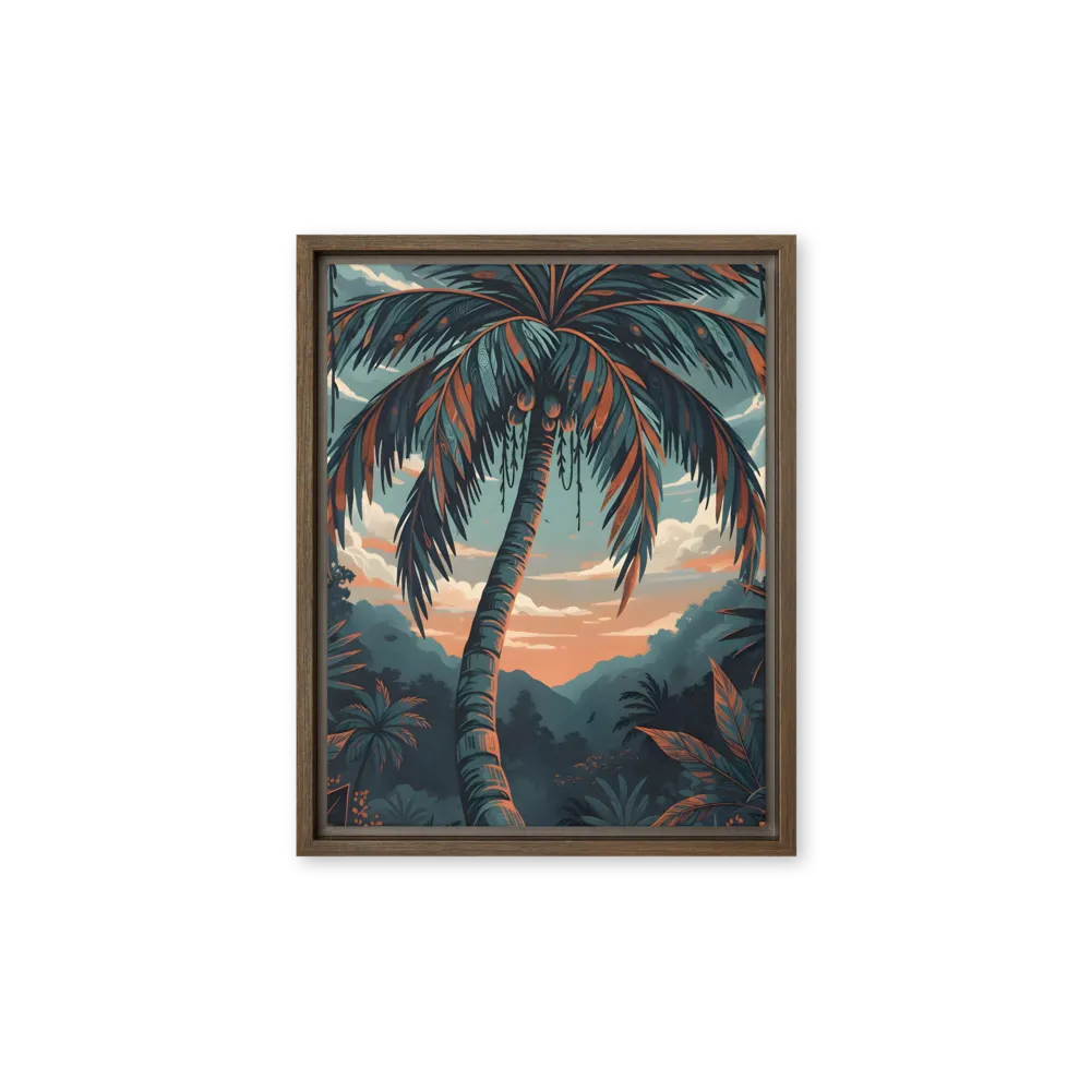 Palm at Dusk | Art Print