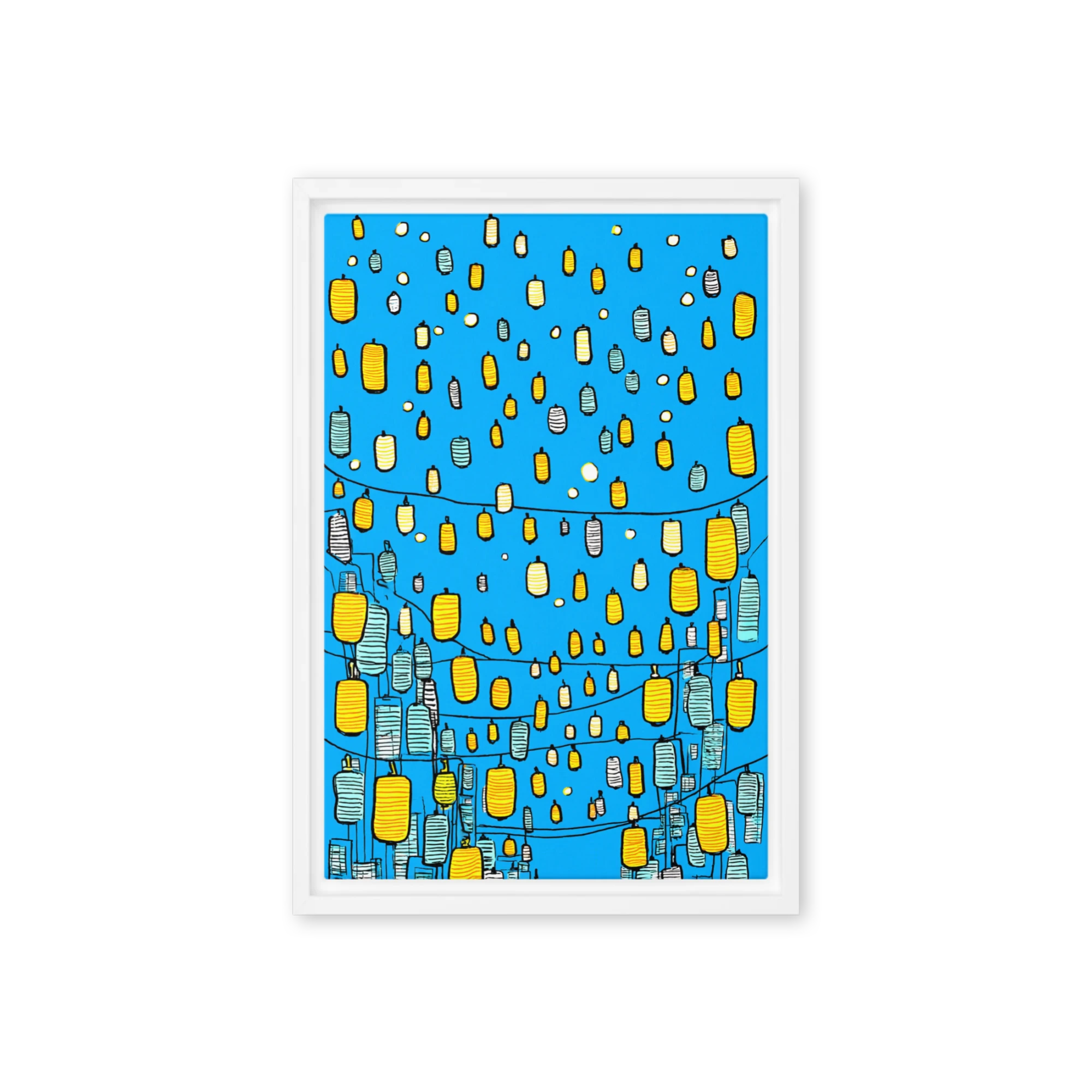 Sky of Floating Lanterns | Art Print