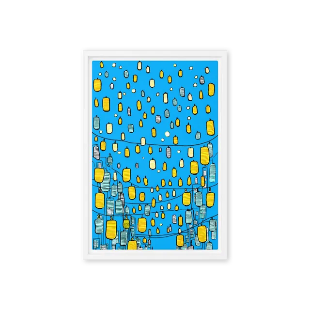 Sky of Floating Lanterns | Art Print