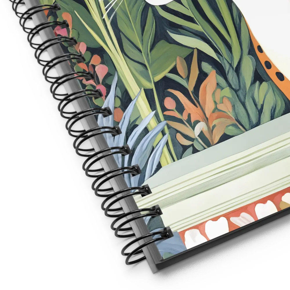 Jungle Leopard Serenity 
 Spiral Notebook | 140 pages