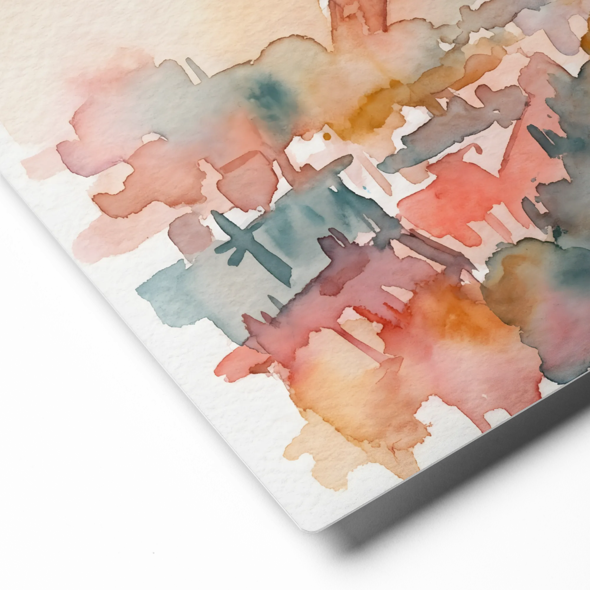 Parisian Dream in Watercolor 
 Canvas | 18″x 18″