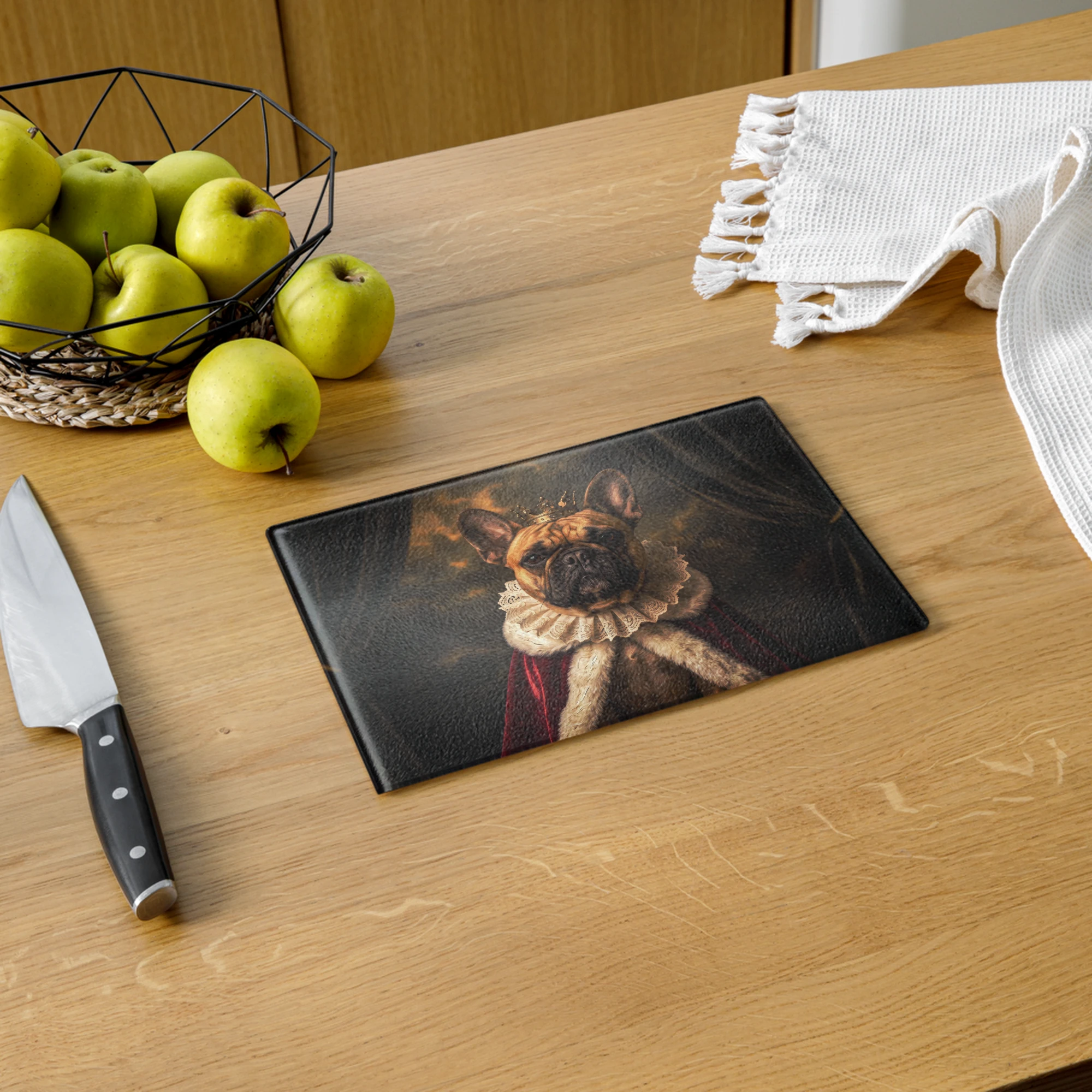 Pet Portrait Cutting Board — Renaissance