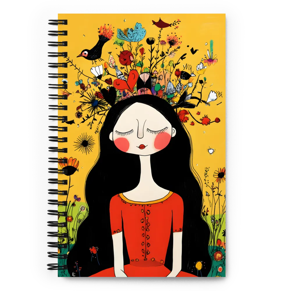 Blooming Mindscape 
 Spiral Notebook | 140 pages