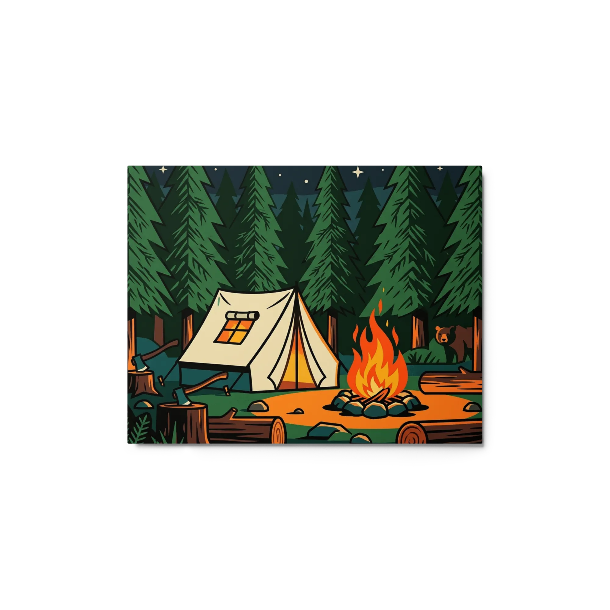 Forest Campfire