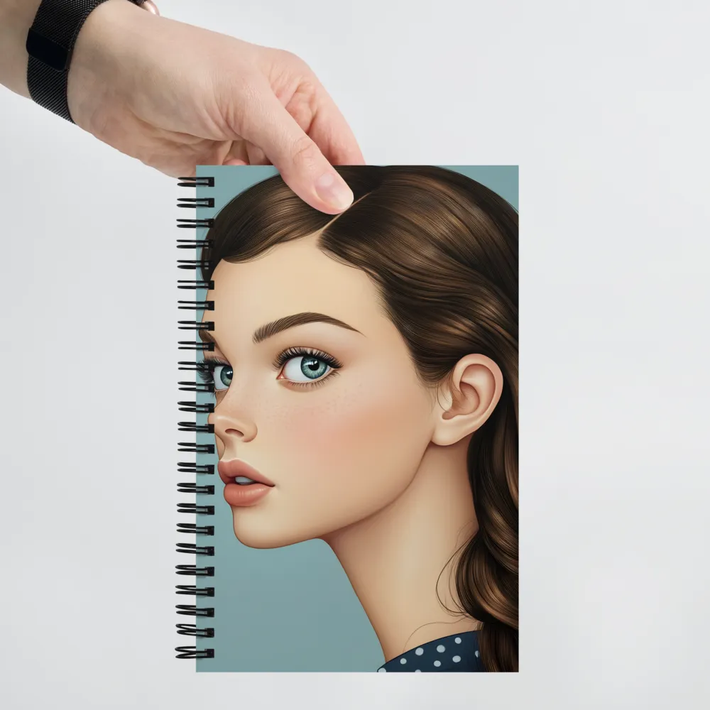 Freckled Gaze 
 Spiral Notebook | 140 pages