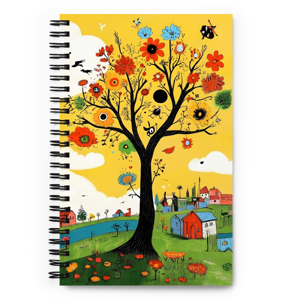 The Enchanted Blossom Tree 
 Spiral Notebook | 140 pages