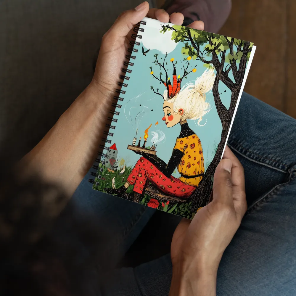 The Candlelit Contemplation 
 Spiral Notebook | 140 pages