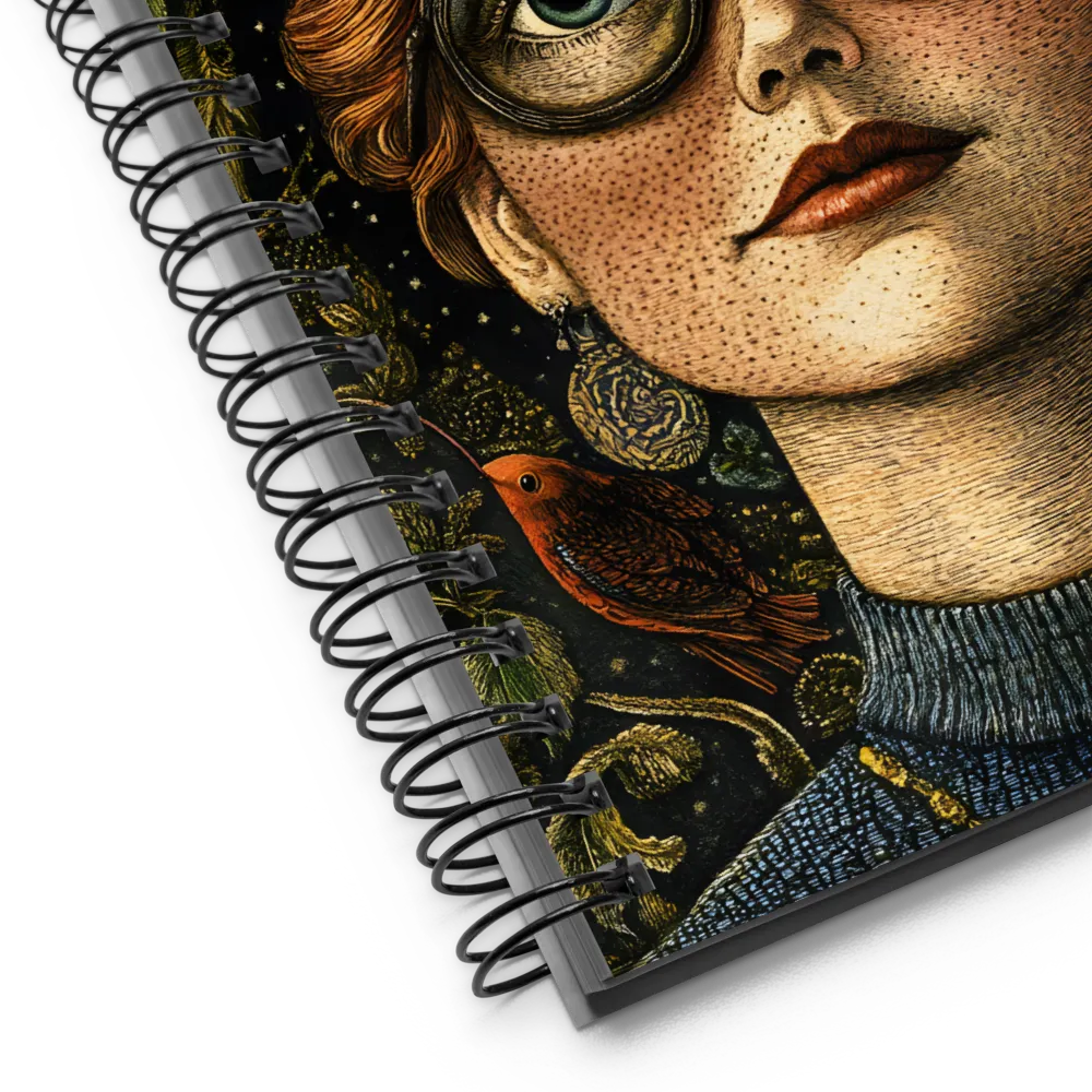 Enchanted Gaze 
 Spiral Notebook | 140 pages