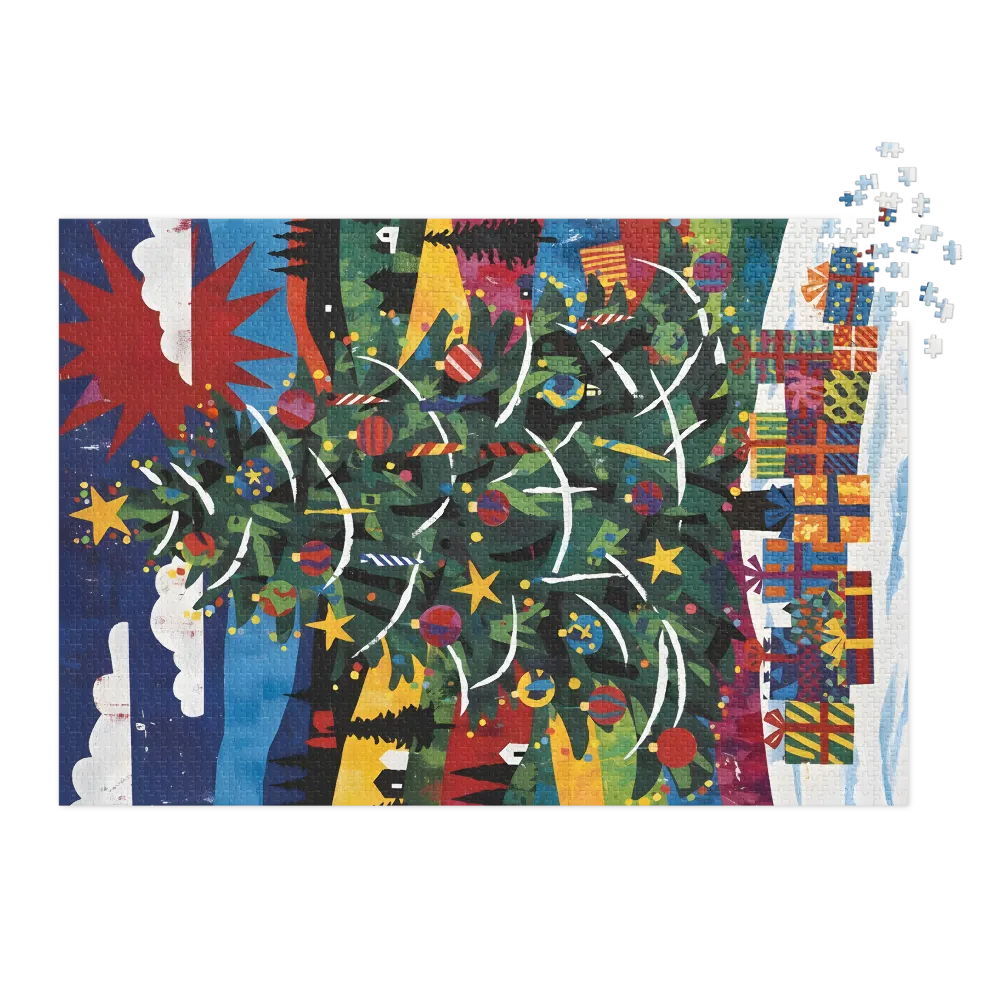 Colorful Christmas Tree
