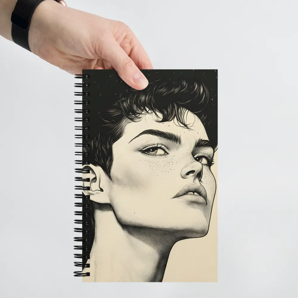 Cosmic Gaze 
 Spiral Notebook | 140 pages