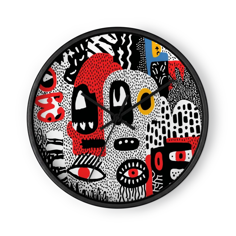 Chaotic Expressions | Wall Clock