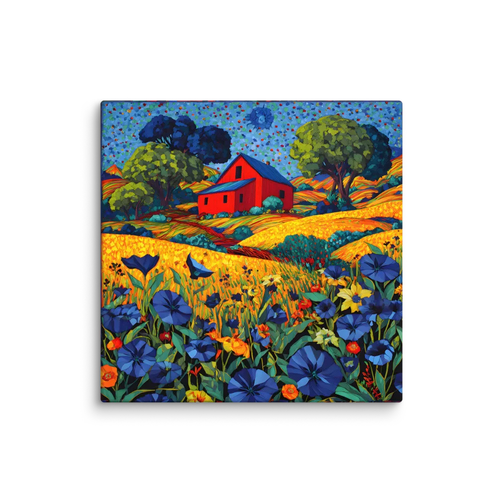Swirling Stained-Glass Folk Art — Leaded line and mosaic