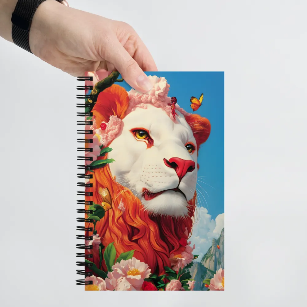 Guardian of the Floral Realm 
 Spiral Notebook | 140 pages
