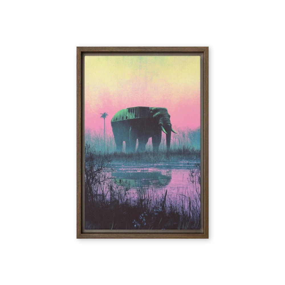 Surreal Elephant Landscape