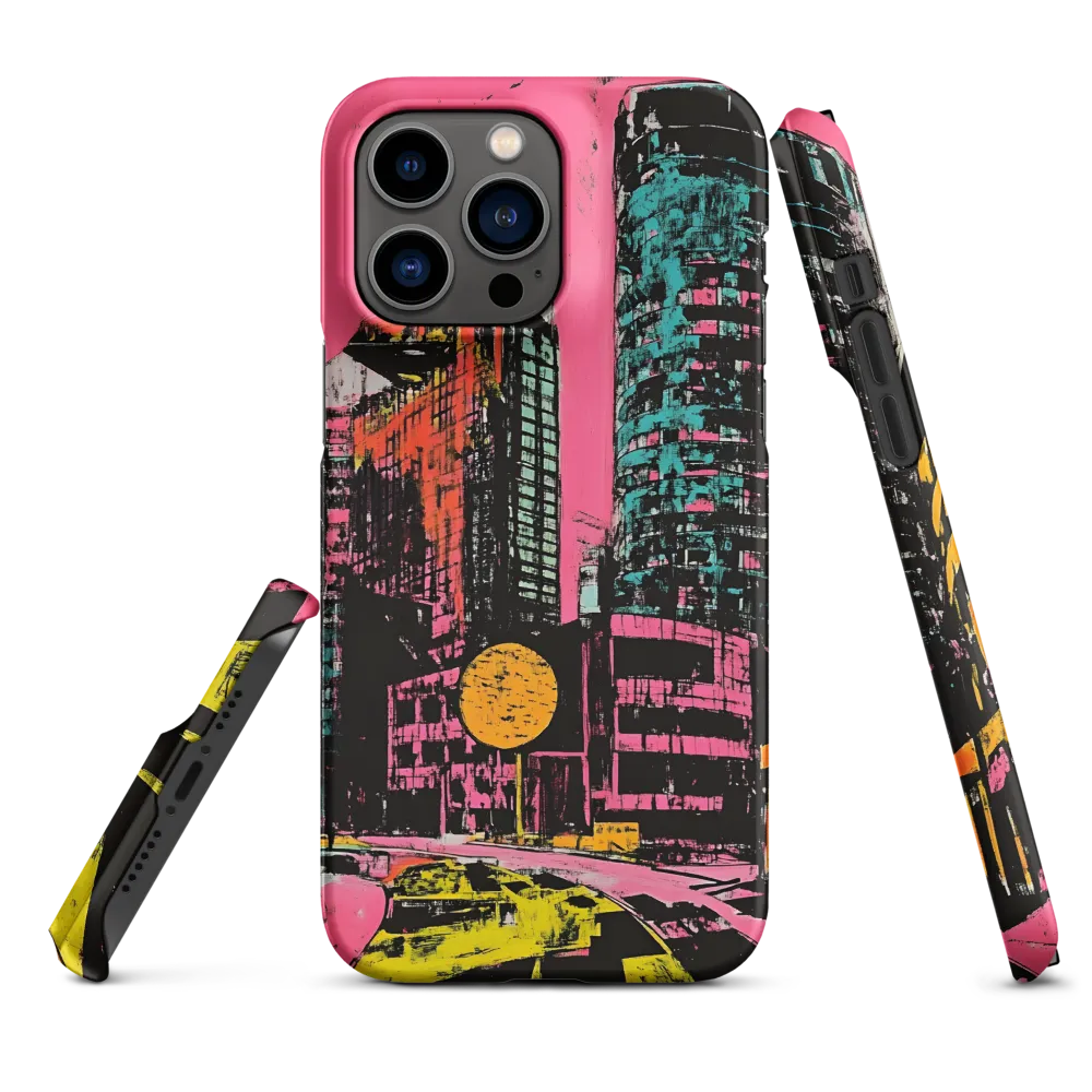 Neon Urban Horizon | Phone Case