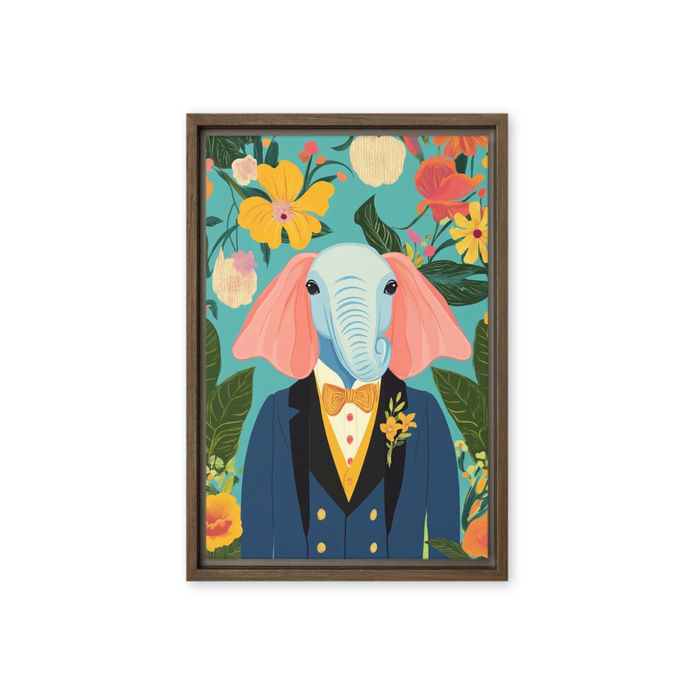 The Dapper Elephant | Art Print