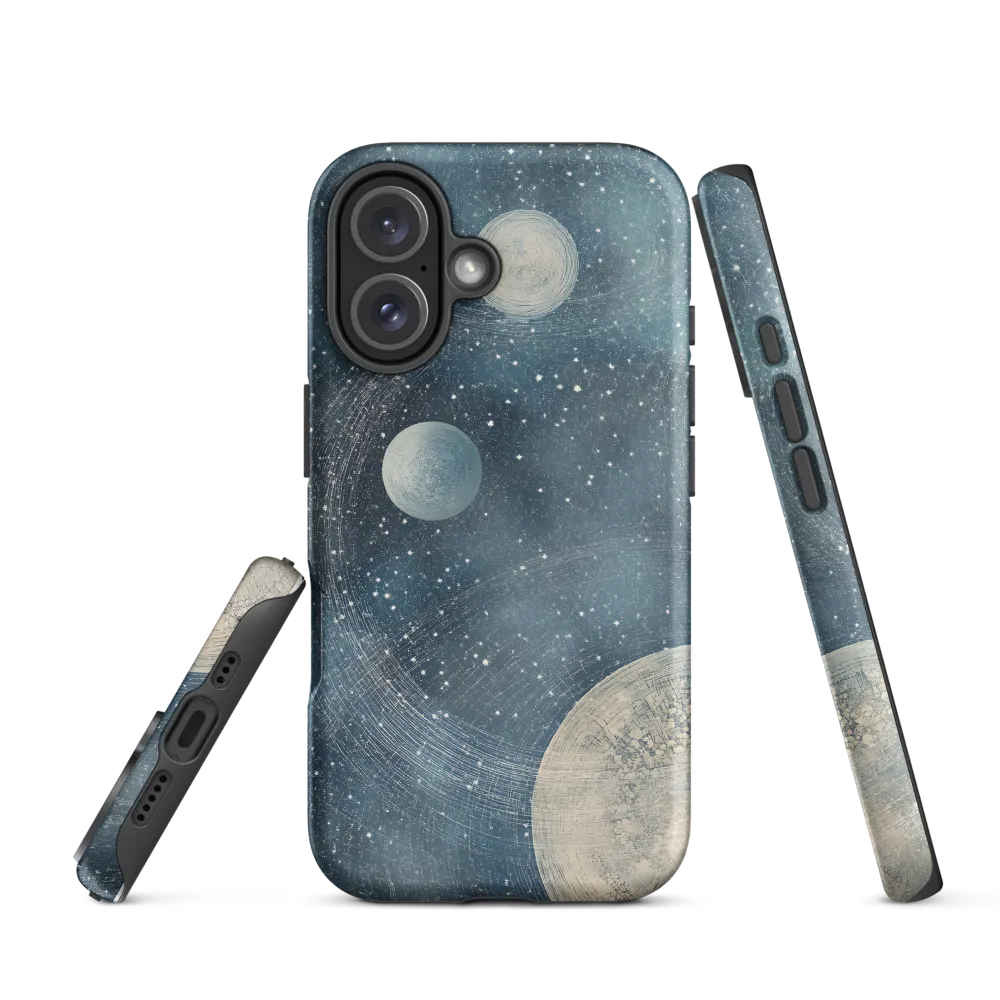 Swirling Planets in Space | Phone Case