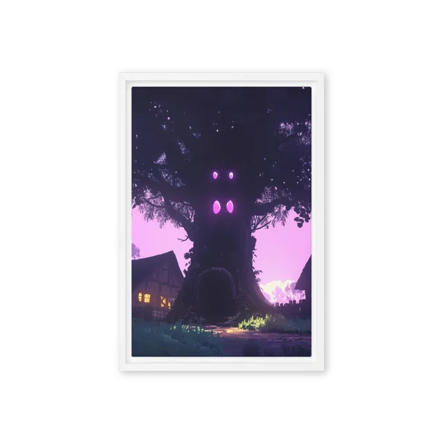 The Glimmering Tree Home | Art Print