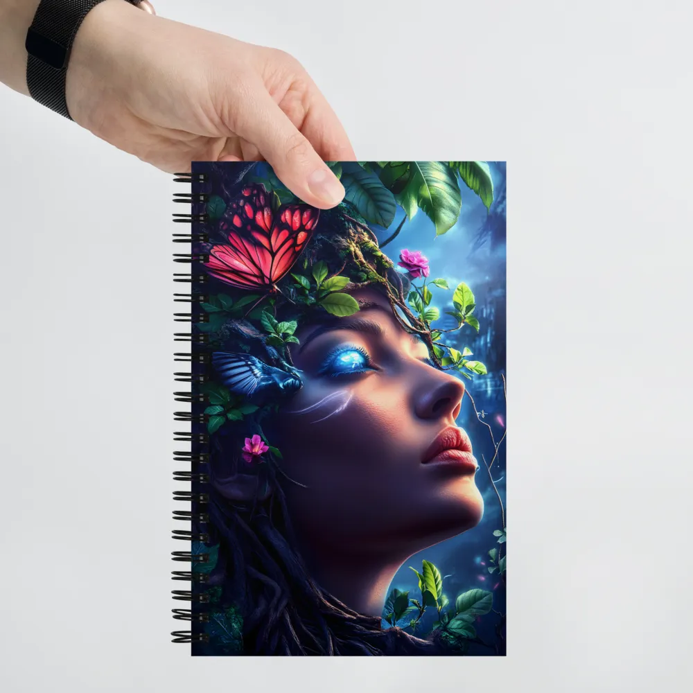 Ethereal Forest Spirit 
 Spiral Notebook | 140 pages