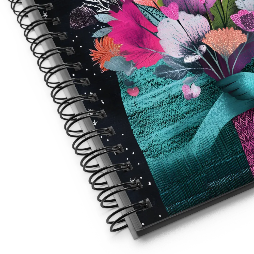 Enchanted Floral Reverie 
 Spiral Notebook | 140 pages