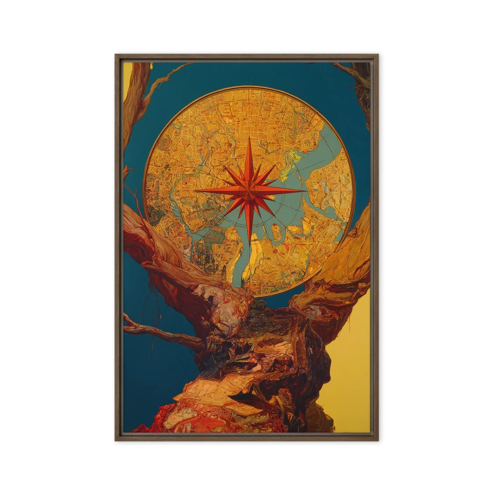 Golden Navigation | Art Print