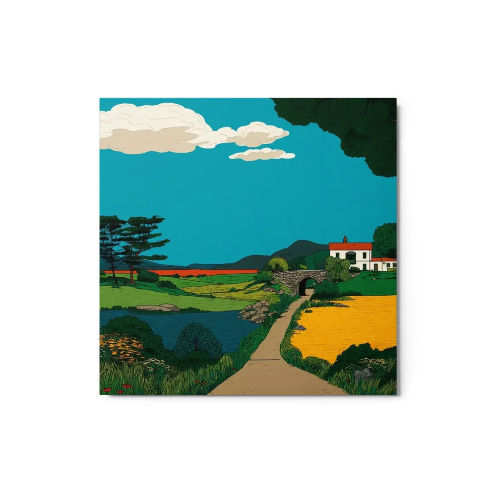 Countryside Bridge | Art Print