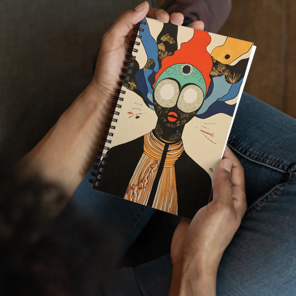 Cosmic Gaze 
 Spiral Notebook | 140 pages