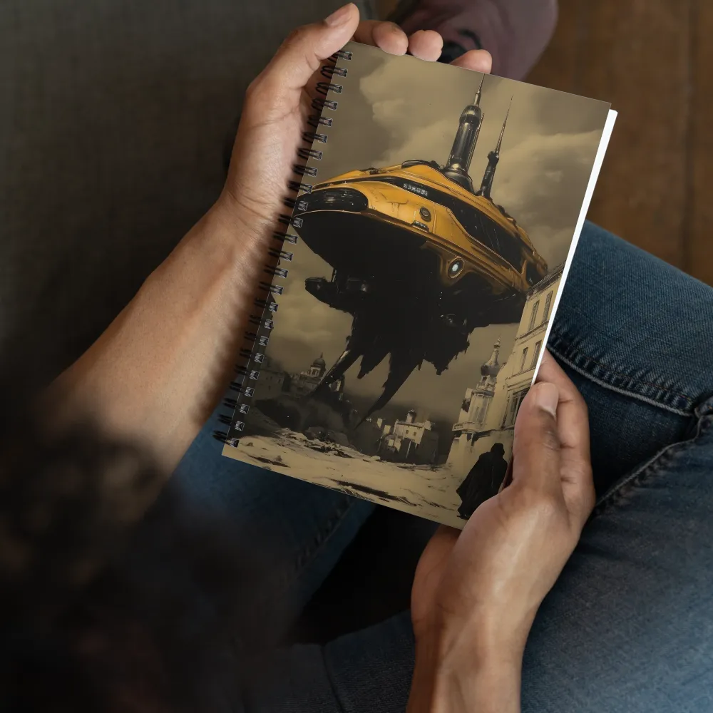 Dystopian Arrival 
 Spiral Notebook | 140 pages