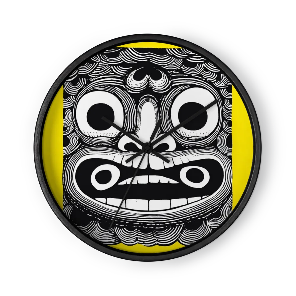 Maschera Grafica | Orologio da parete