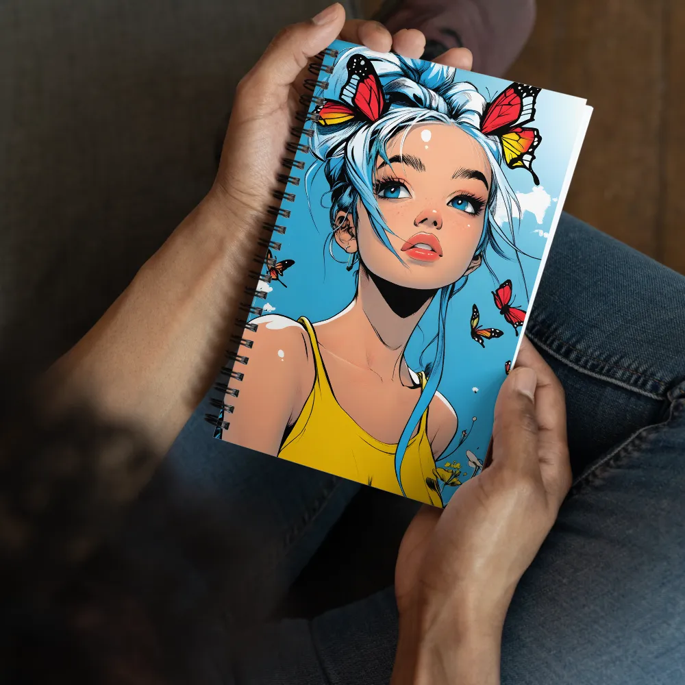 Serene Gaze 
 Spiral Notebook | 140 pages